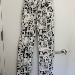 Reformation Newsprint Jeans